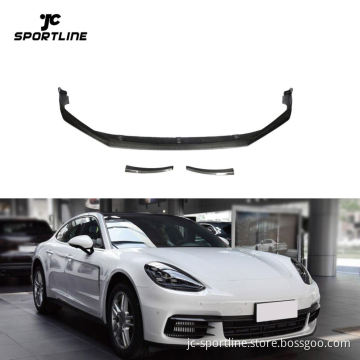 Carbon Fiber Front Valance Lip for Porsche Panamera 971 4S Hatchback 2017-2019